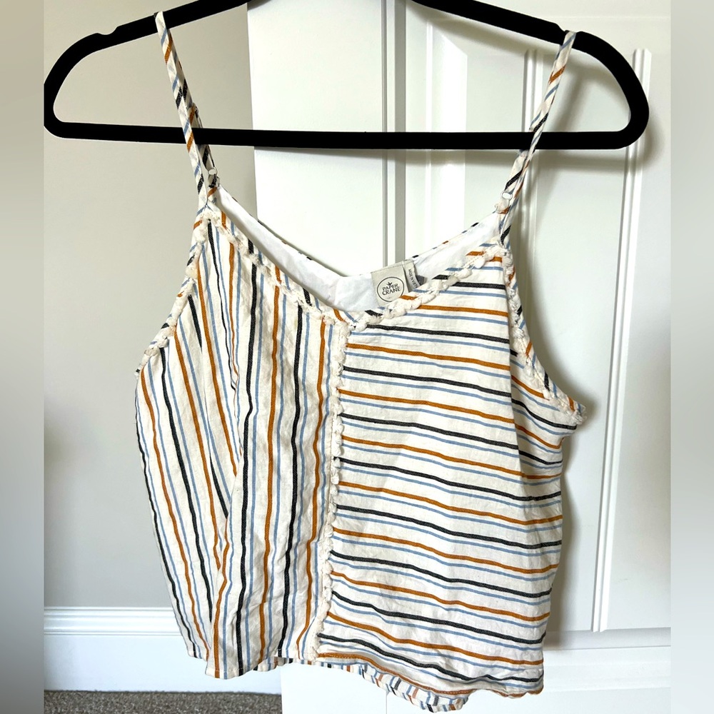 Paper Crane cute lined tank top